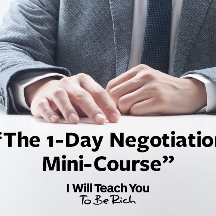 The 1-Day Negotiation Mini-Course | Dream Job